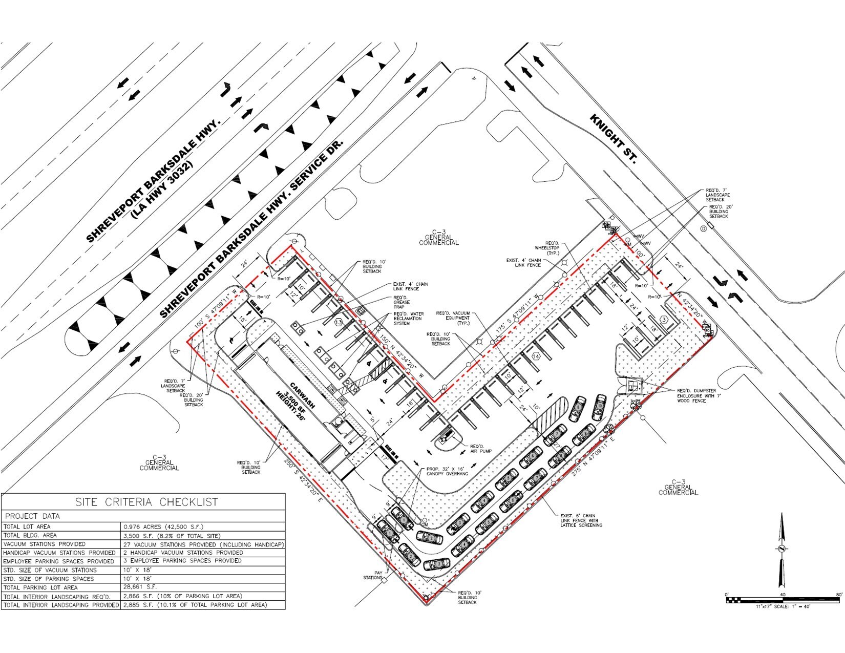 1047 Shreveport Barksdale Hwy, Shreveport, LA à vendre Plan de site- Image 1 de 1