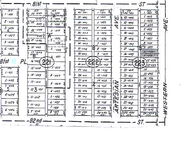 8124 S Western Ave, Chicago, IL à vendre - Plan cadastral - Image 2 de 6