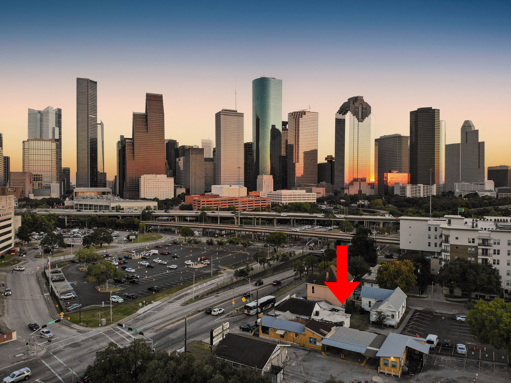 607 Houston Ave, Houston, TX for sale Aerial- Image 1 of 1