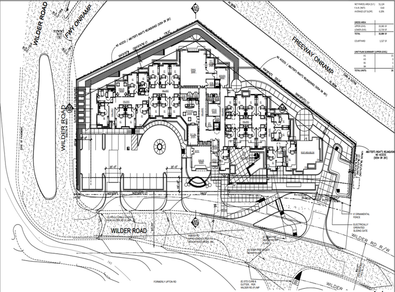 1 Wilder Rd, Orinda, CA for sale - Site Plan - Image 2 of 7