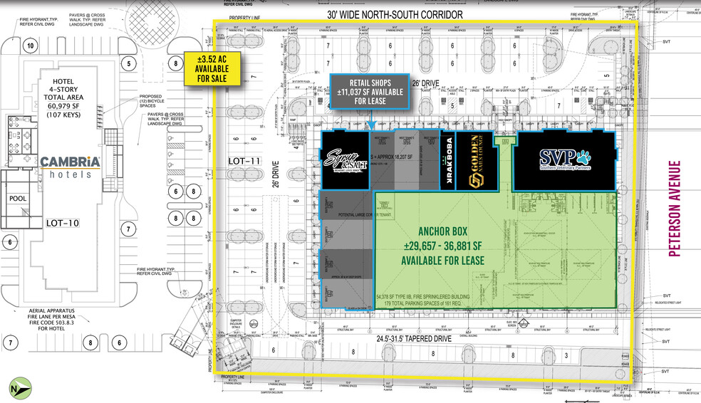 NEC Ellsworth Rd & Elliot Rd, Mesa, AZ for lease - Building Photo - Image 3 of 3