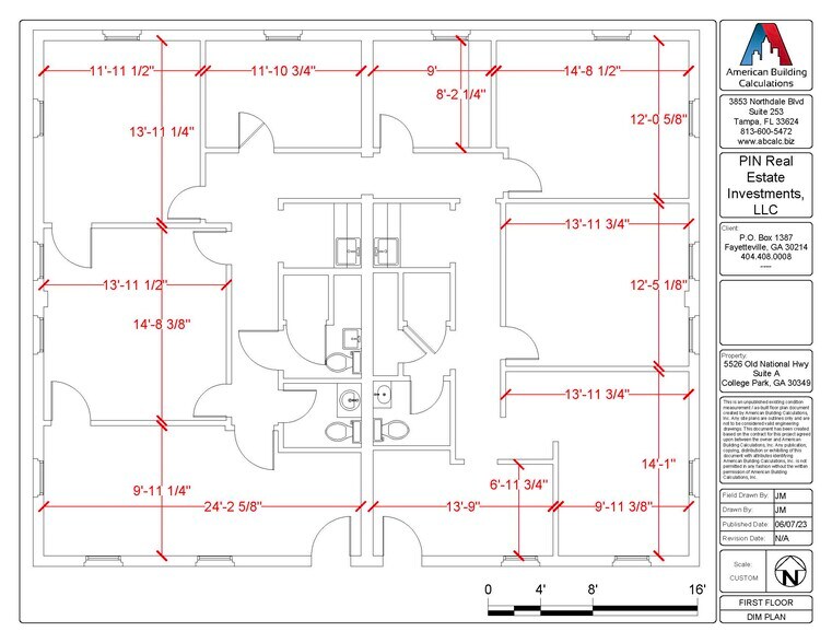 5526 Old National Hwy, Atlanta, GA à louer - Plan d’étage - Image 2 de 4