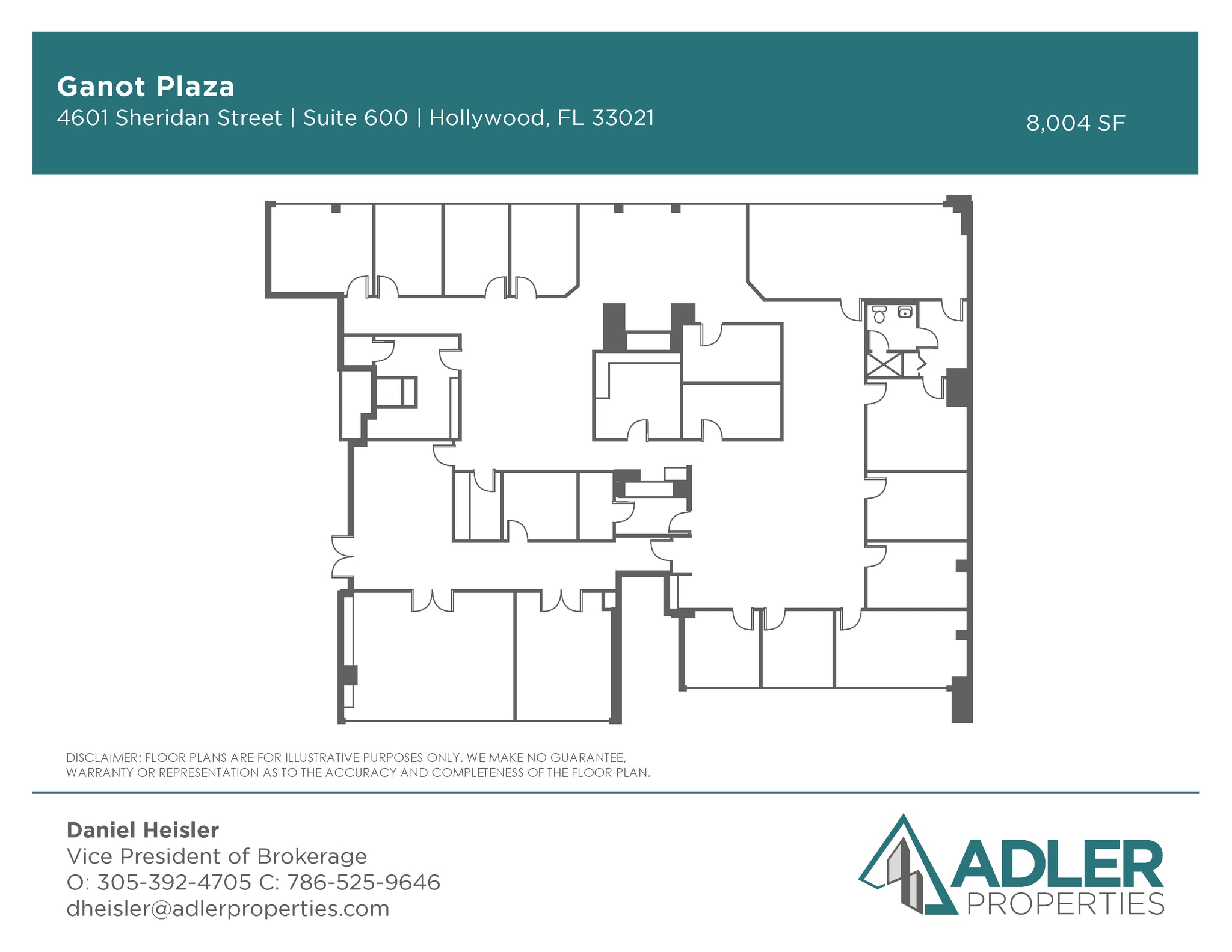 4601 Sheridan St, Hollywood, FL for lease Floor Plan- Image 1 of 33
