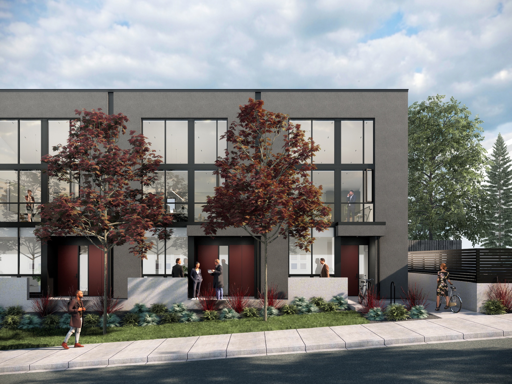 1859-1865 17 Av SW, Calgary, AB à louer Photo du bâtiment- Image 1 de 7