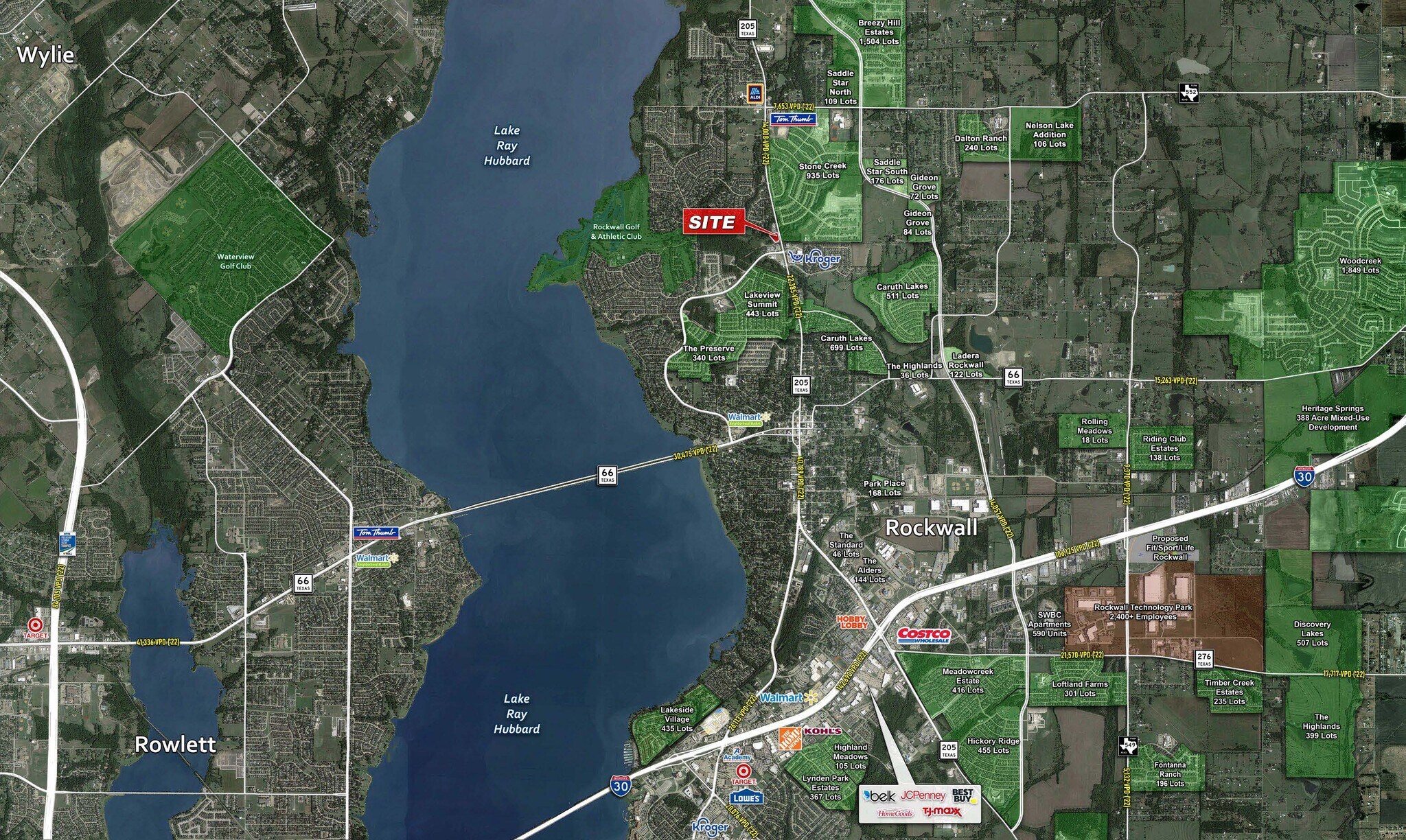 3005 N Goliad St, Rockwall, TX à louer Photo du bâtiment- Image 1 de 2