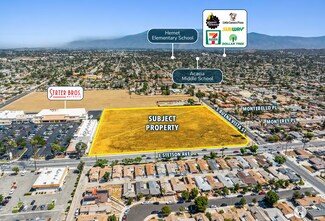 Plus de détails pour 600+ Unit Entitled Multi-Family – Terrain à vendre, Hemet, CA