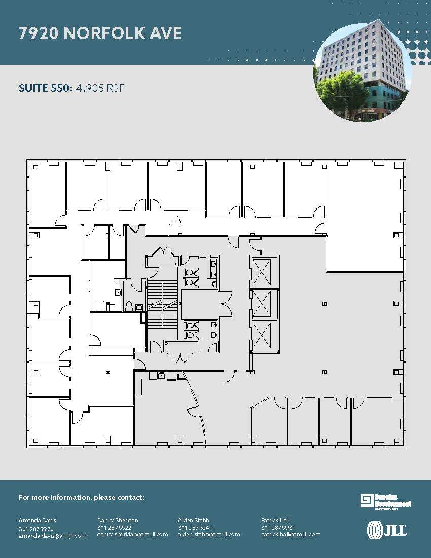 7900-7920 Norfolk Ave, Bethesda, MD for lease Floor Plan- Image 1 of 1
