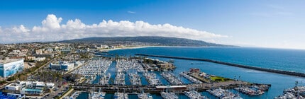 208-214 Yacht Club Way, Redondo Beach, CA - Aerial  map view