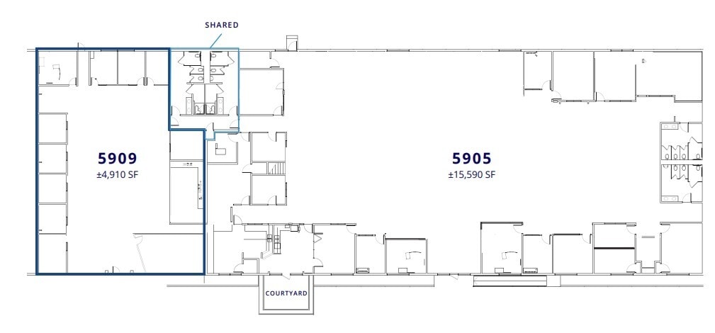 5903-5909 Christie Ave, Emeryville, CA for lease Floor Plan- Image 1 of 1