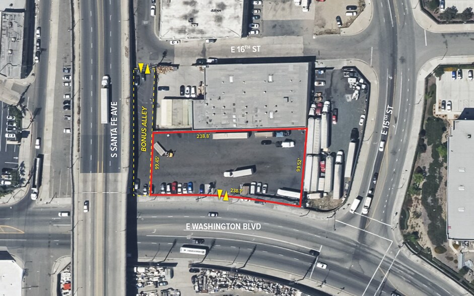 2415 E Washington Blvd, Los Angeles, CA à vendre - Photo du bâtiment - Image 2 de 3