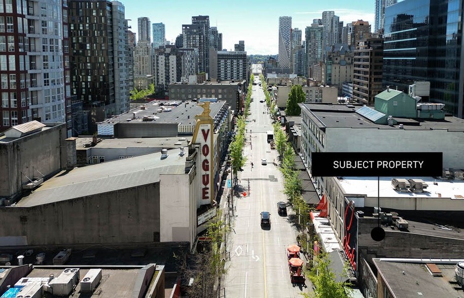 919 Granville St, Vancouver, BC for sale - Aerial - Image 2 of 7