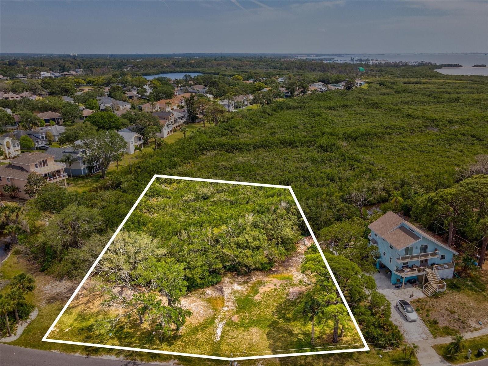 Seabreeze Drive, Tarpon Springs, FL à vendre Aérien- Image 1 de 2