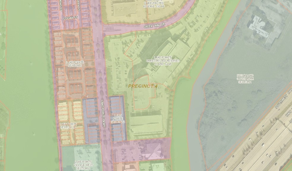 1327 Lake Pointe Pky, Sugar Land, TX à louer - Plan cadastral - Image 2 de 13