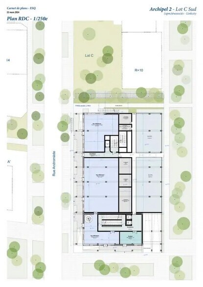 Bureau dans Strasbourg à vendre - Plan d’étage - Image 3 de 9