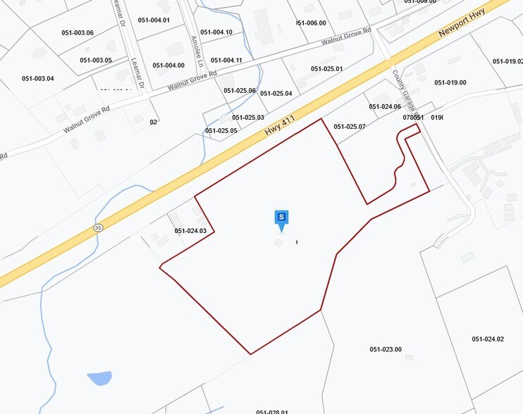 1945 Newport Hwy, Sevierville, TN for lease - Plat Map - Image 2 of 7