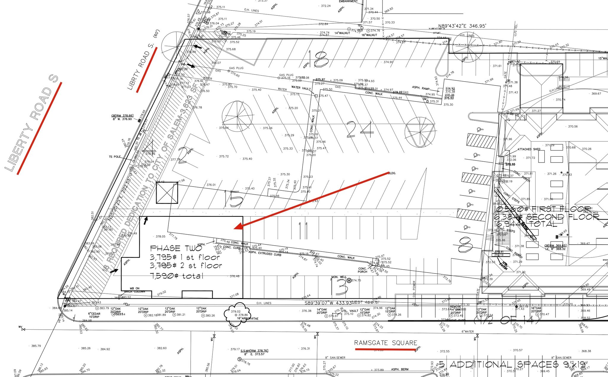 3550 Liberty Rd S, Salem, OR à louer Plan de site- Image 1 de 2