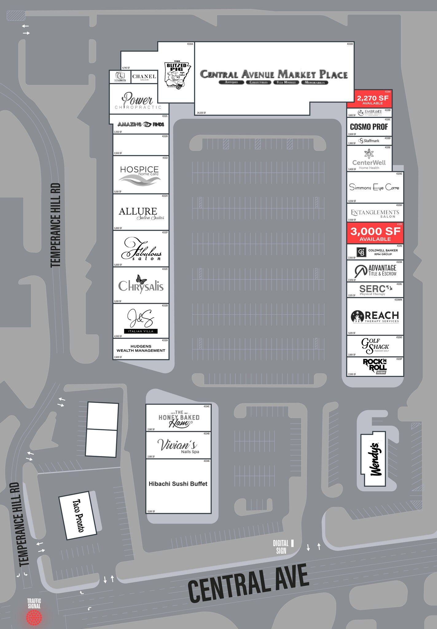 4332 Central Ave, Hot Springs, AR for lease Site Plan- Image 1 of 1