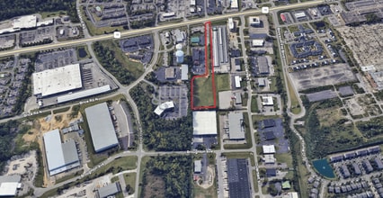 IOS Facility, 150 Chris Perry Ln, Columbus, OH - Aerial map view