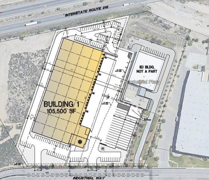 5705 N Industrial Pky, San Bernardino, CA à vendre - Plan de site - Image 2 de 2