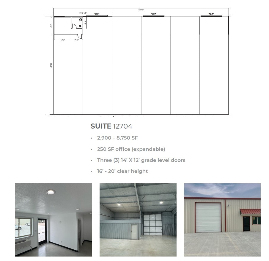 12710 Rendon Rd, Burleson, TX for lease Floor Plan- Image 1 of 1