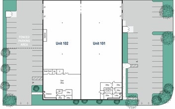 231 Teller St, Corona, CA for lease Floor Plan- Image 1 of 2