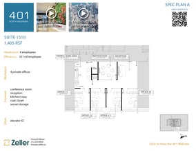 401 N Michigan Ave, Chicago, IL for lease Floor Plan- Image 2 of 4
