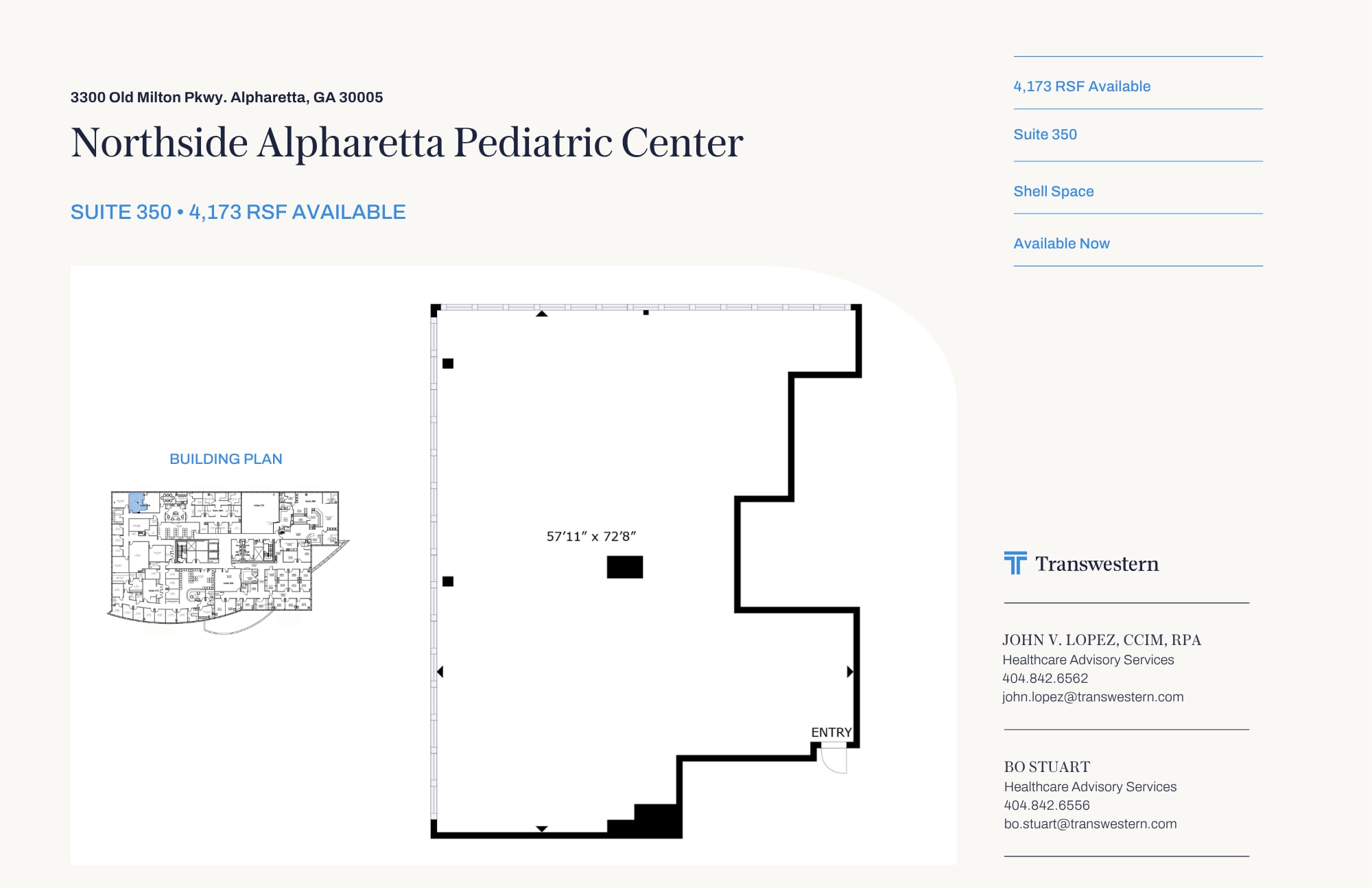 3400 Old Milton Pky, Alpharetta, GA for lease Floor Plan- Image 1 of 1