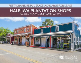 Plus de détails pour 66-528 Kamehameha Hwy, Haleiwa, HI - Vente au détail à louer