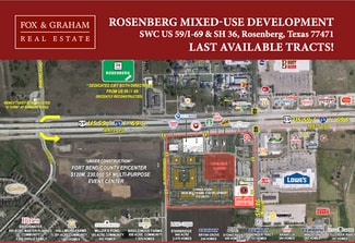 More details for SWC US 59/I-69 & SH 36, Rosenberg, TX - Land for Sale