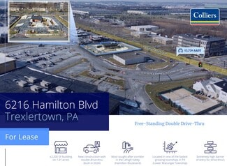 Plus de détails pour 6240 Hamilton Blvd, Wescosville, PA - Commerce de détail à louer