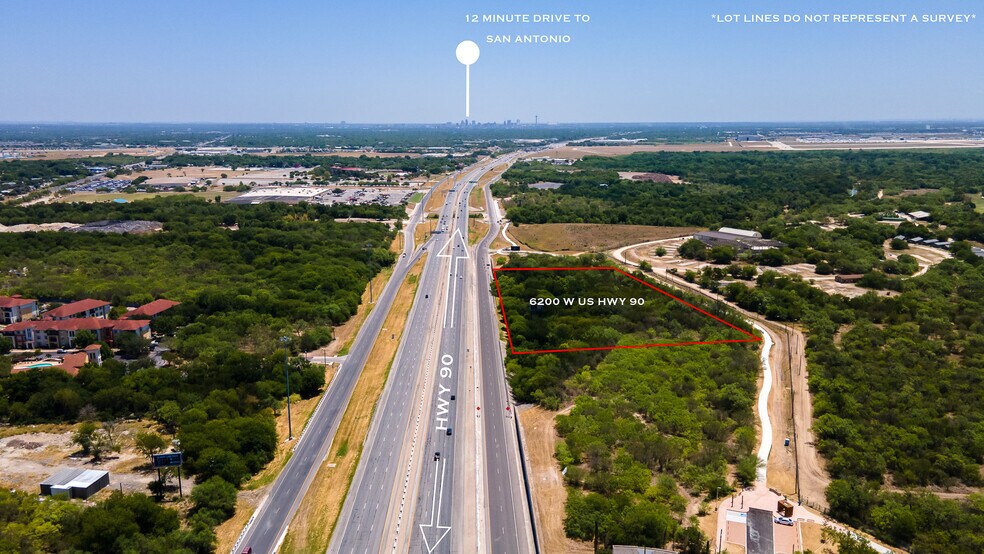 6200 US HWY 90, San Antonio, TX à vendre - Photo du bâtiment - Image 2 de 3