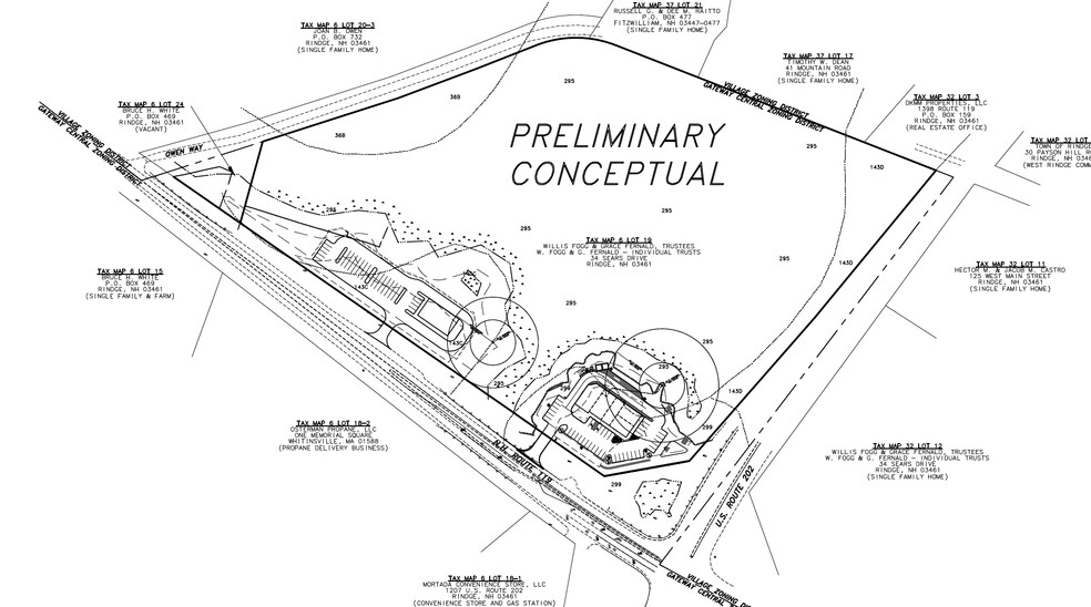 119 Corner Of Rte 119 &, Rindge, NH for lease - Site Plan - Image 2 of 3