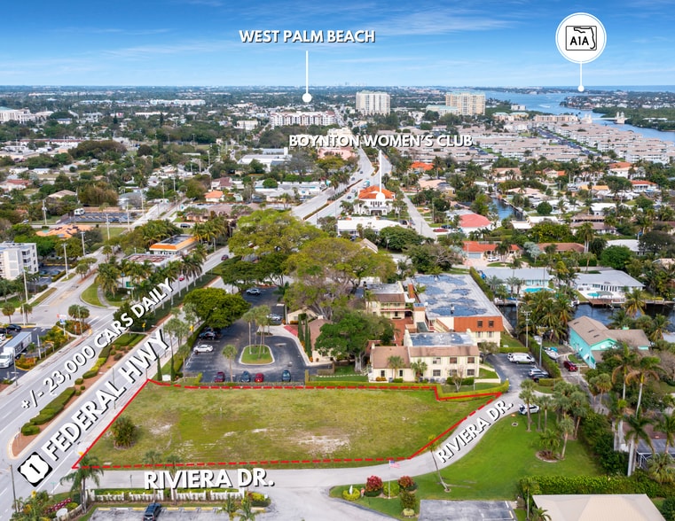 1320 S Federal Hwy, Boynton Beach, FL for sale - Aerial - Image 2 of 15