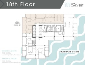 111 S Calvert St, Baltimore, MD for lease Floor Plan- Image 1 of 1