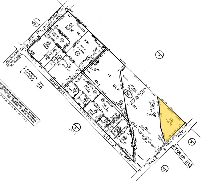 559 N Hale Ave, Escondido, CA à vendre - Plan cadastral - Image 3 de 3