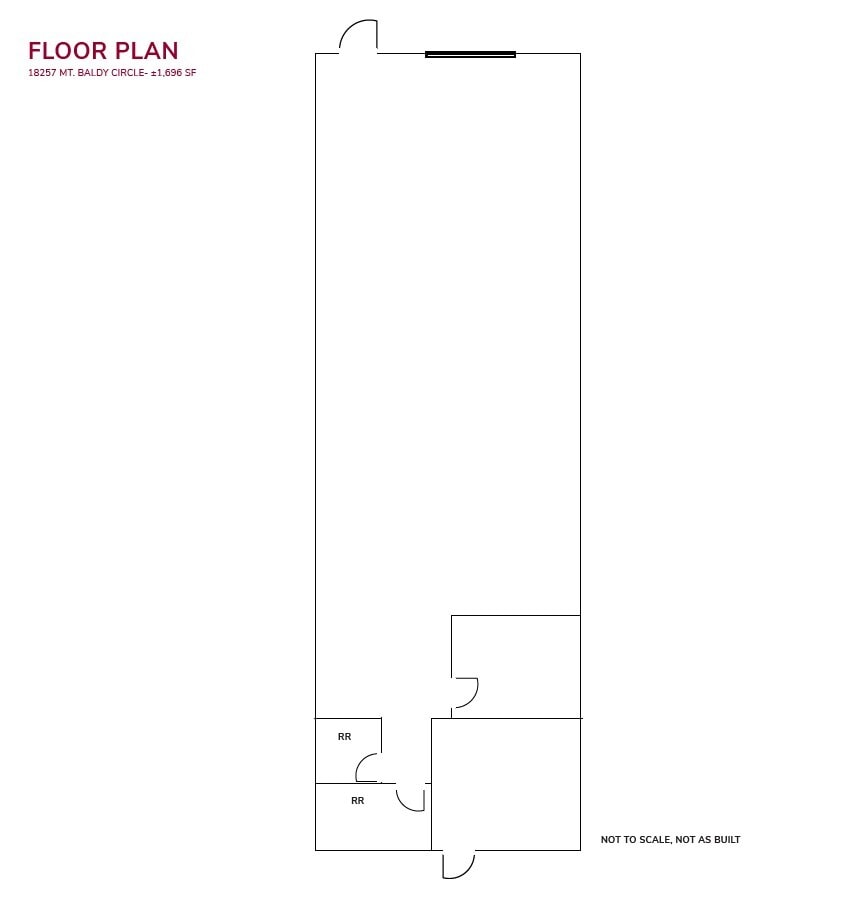 18231-18259 Mount Baldy Cir, Fountain Valley, CA for lease Floor Plan- Image 1 of 1