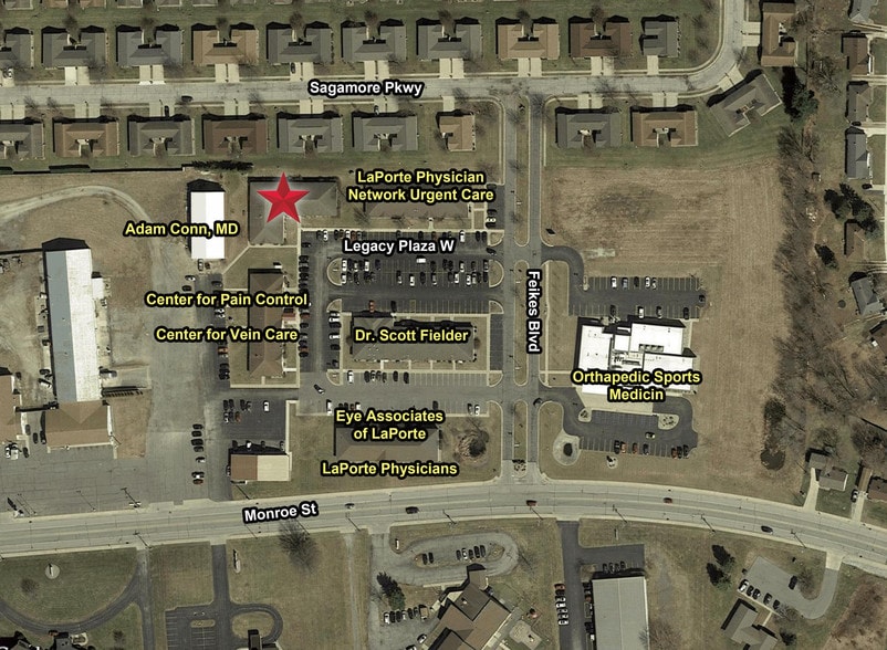 300 Legacy Plz W, La Porte, IN for lease - Aerial - Image 3 of 13