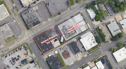 3601 4th Ave S, Birmingham, AL - AÉRIEN Vue de la carte