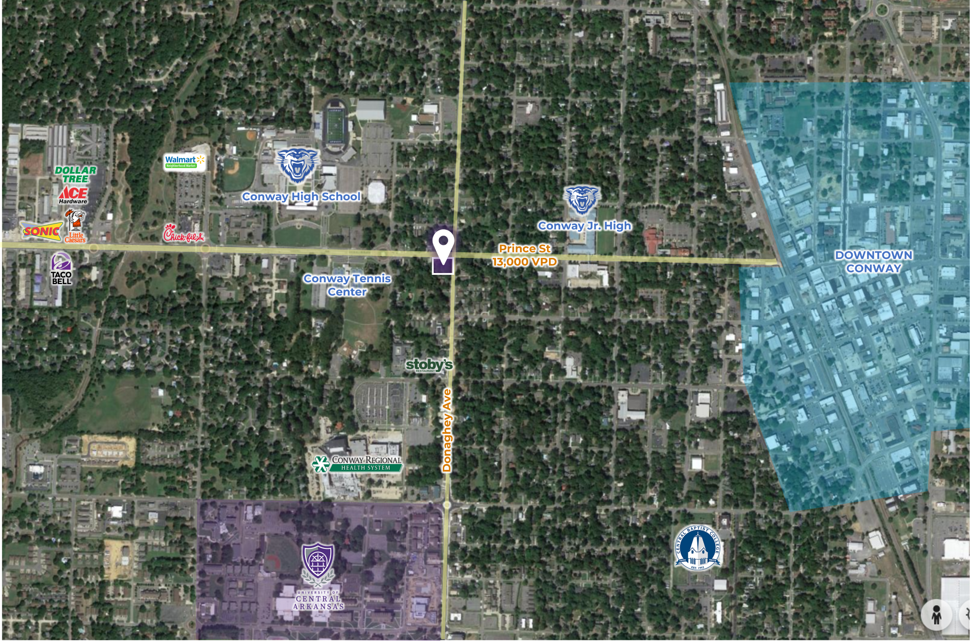 2111 Prince St, Conway, AR à vendre Photo principale- Image 1 de 3