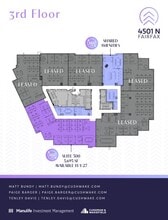 4501 N Fairfax Dr, Arlington, VA à louer Plan d’étage- Image 1 de 1