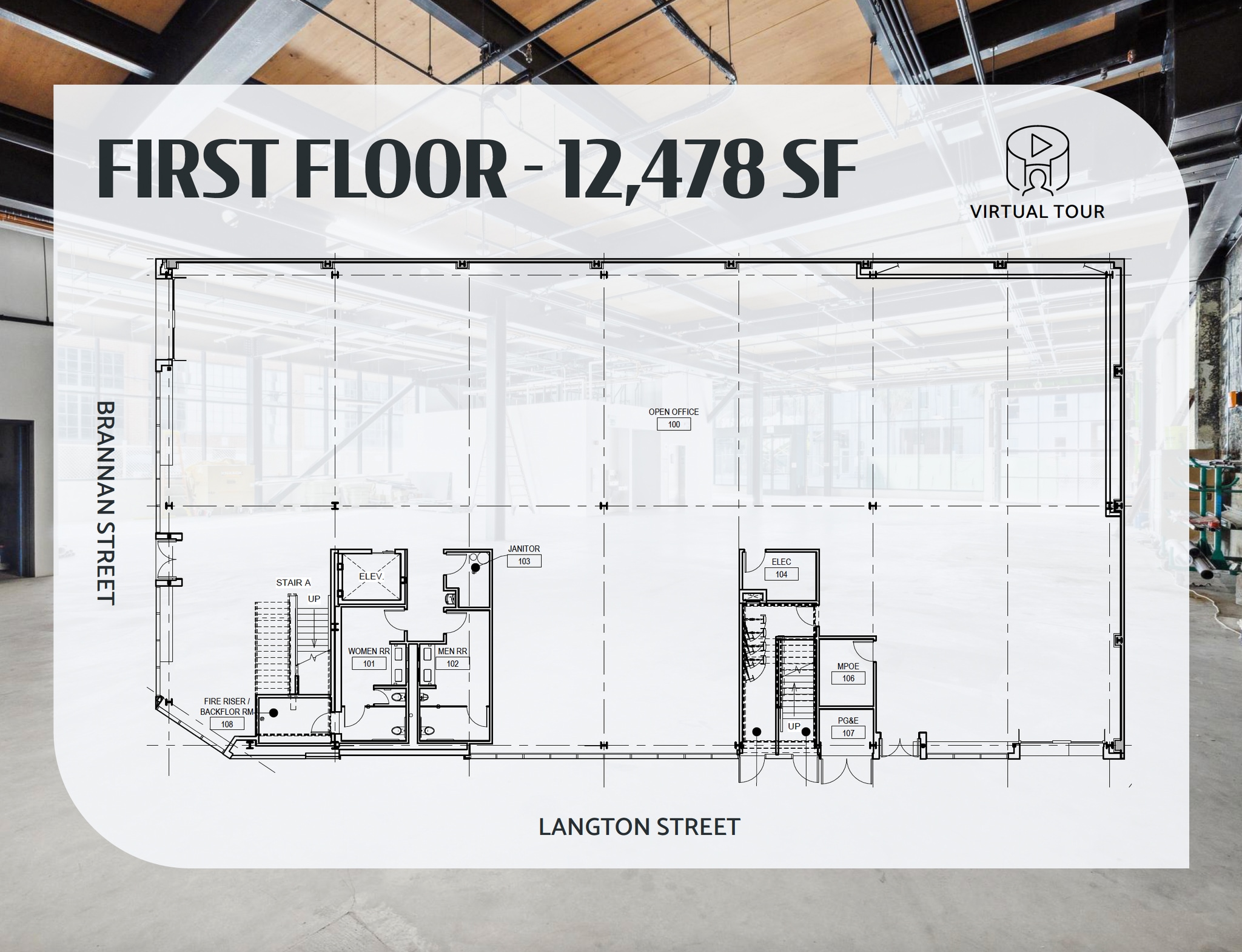 828 Brannan St, San Francisco, CA for lease Floor Plan- Image 1 of 12