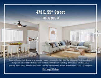 More details for 473 E 55th St, Long Beach, CA - Multifamily for Sale