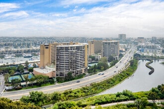 Marina City Club, Marina Del Rey, CA - AÉRIEN Vue de la carte