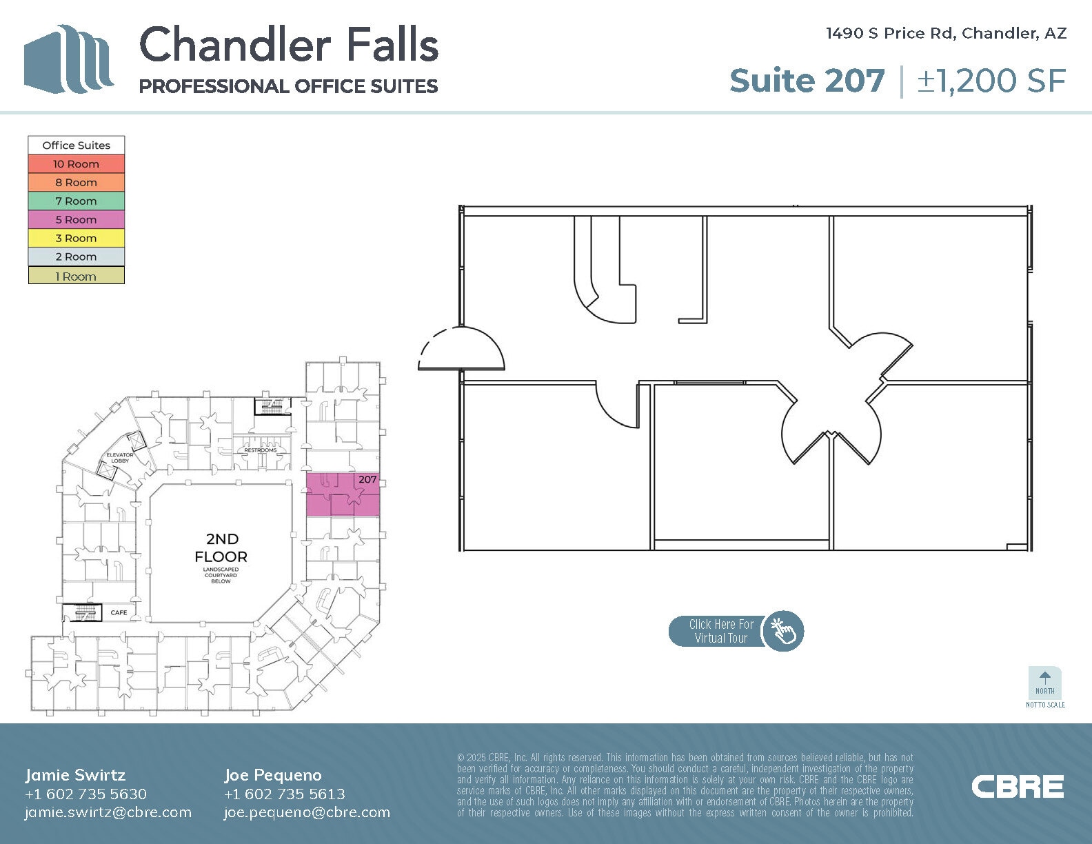 1490 S Price Rd, Chandler, AZ for lease Floor Plan- Image 1 of 11