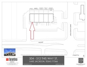 502 This Way St, Lake Jackson, TX for lease Site Plan- Image 1 of 1