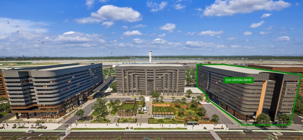 2231 Crystal Dr, Arlington, VA à louer - Photo du bâtiment - Image 1 de 5