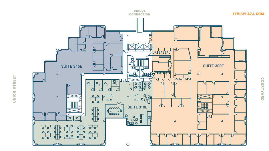 1255 Battery St, San Francisco, CA à louer Plan d’étage- Image 1 de 1