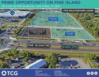 More details for 201-207 SW Pine Island Rd, Cape Coral, FL - Land for Sale