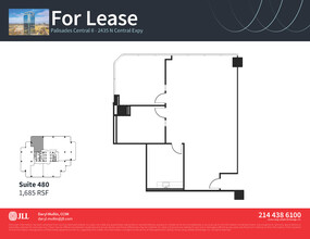 2425 & 2435 N Central Expy, Richardson, TX à louer Plan d  tage- Image 1 de 1