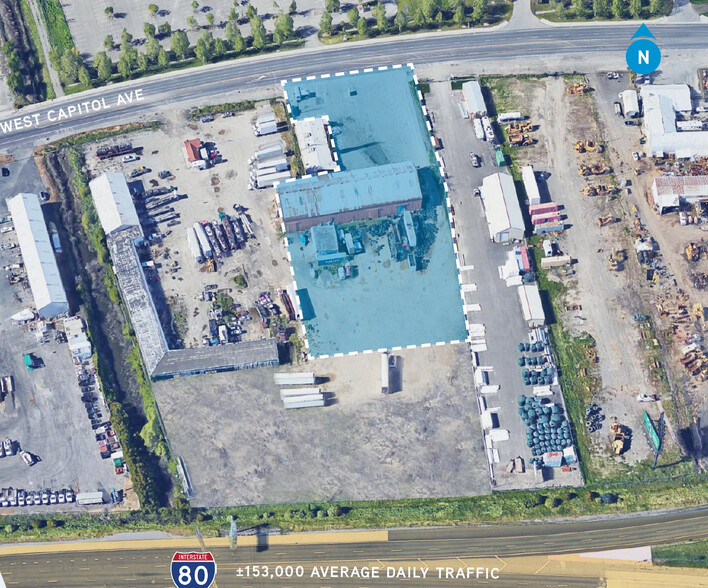 2529 W Capitol Ave, West Sacramento, CA for lease - Aerial - Image 3 of 6